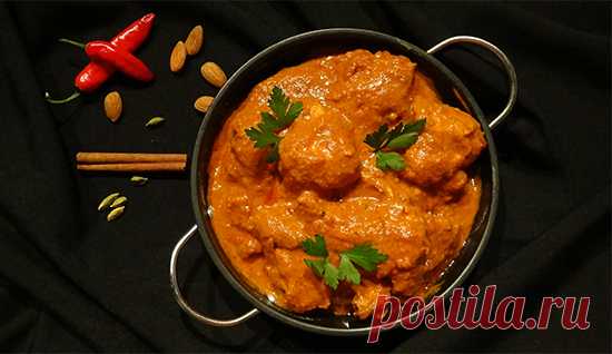 Масляная курица (Butter Chicken – Murgh Makhani)