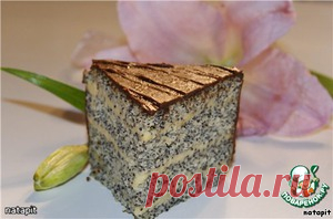 Нежный маковый торт - кулинарный рецепт
