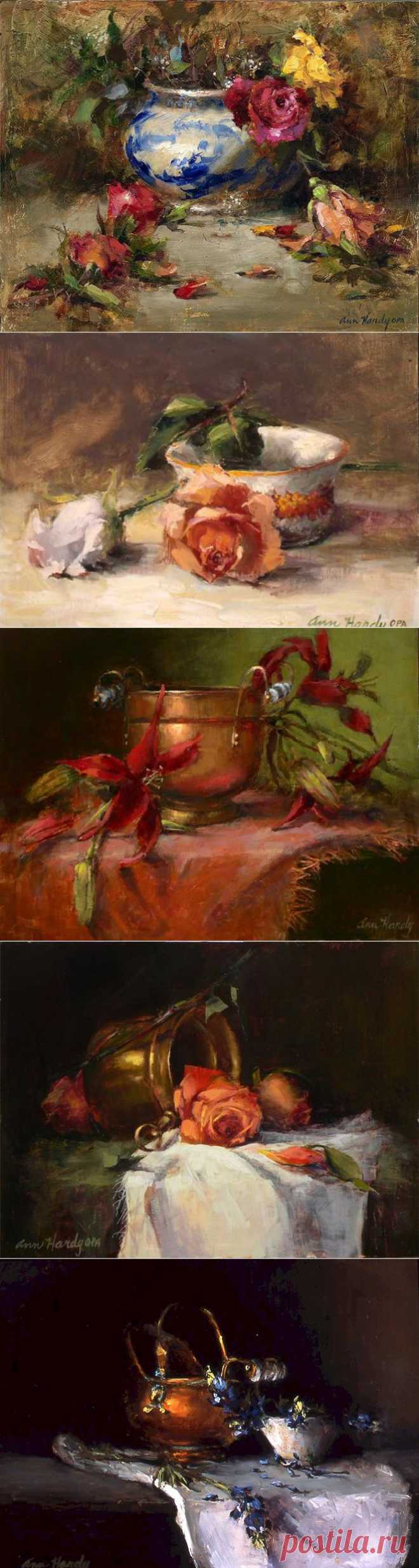 Натюрморты от Ann Hardy.