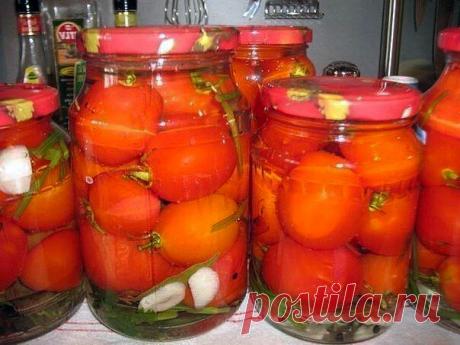 Маринованные помидоры, сладко-острые, на зиму. | Просто-Вкусно-Технологично | Яндекс Дзен