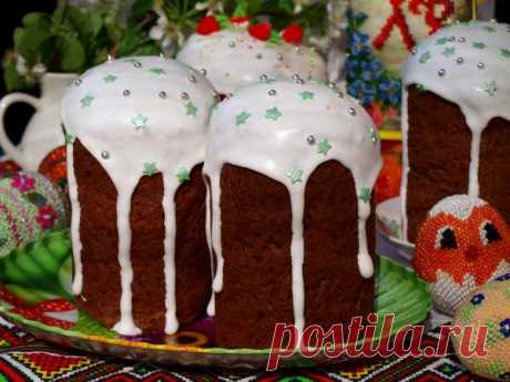 Шоколадный кулич — рецепт с фото пошагово. Как сделать пасхальный шоколадный кулич?