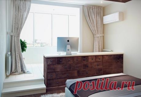 Cовременная интерпретация шале в квартире: проект «Победы дизайна» Уютная и просторная альпийская хижина в новостройке на юге Москвы? Пожалуйста! Дерево в отделке, натуральные материалы, кованые элементы мебели и состаренная бронза в декоре