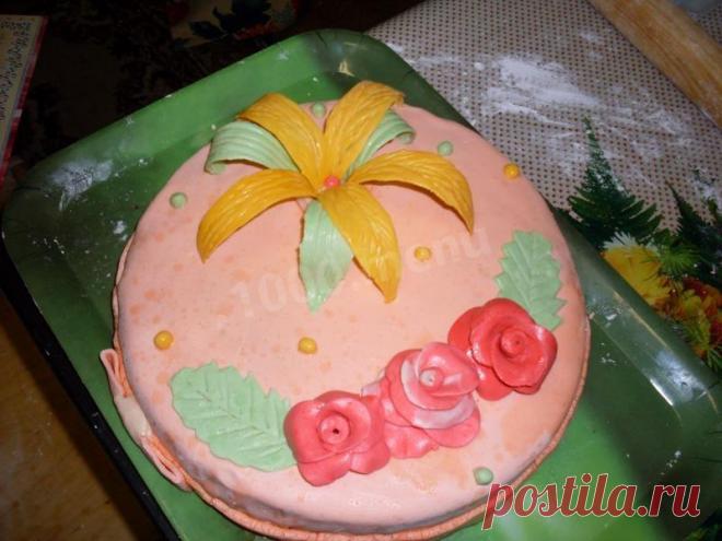 Фруктовый торт орт на годовщину рецепт с фото - 1000.menu