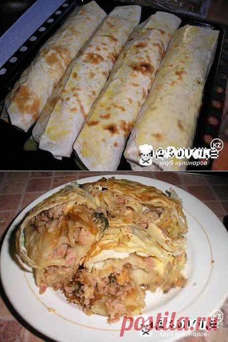 Рулеты из лаваша с мясной начинкой — Рецепт приготовления с фото — Горячие блюда, Блюда из мяса