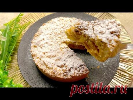 Арабский яблочный пирог ❤️ из яйца и 3-х яблок. Настоящая восточная сладость❗