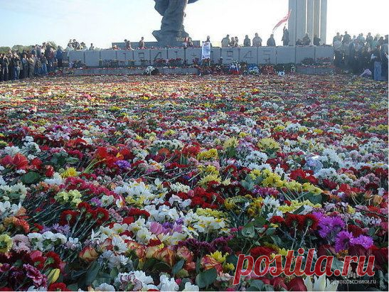 Это 9-е мая в Риге! Чем больше правительство Латвии прижимает этот праздник, тем больше людей приходят поклониться погибшим воинам. Аж слёзы выступают от гордости за тех кто сюда пришёл!
