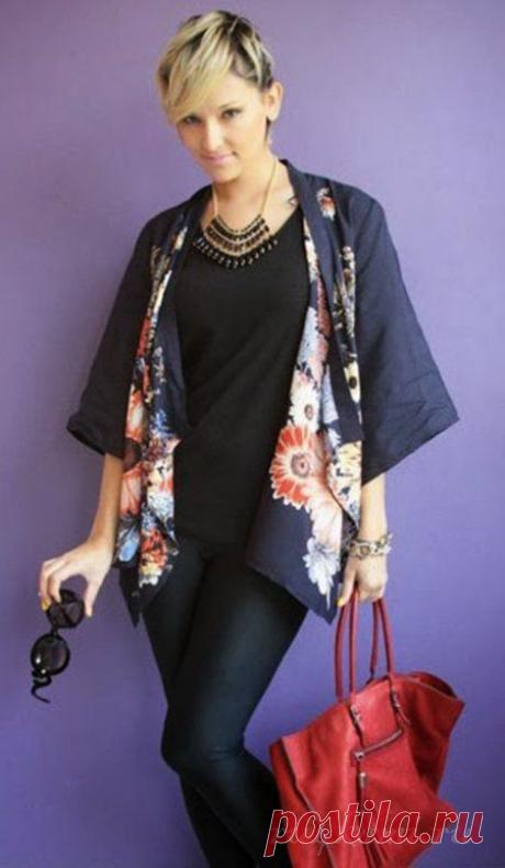 Жакет накидка » Сайт &quot;Ручками&quot; - делаем вещи своими руками