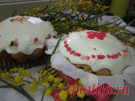 Рецепт- Куличи Пасхальные!