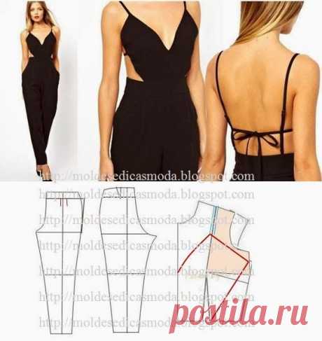 Найдено на сайте moldesedicasmoda.blogspot.com.