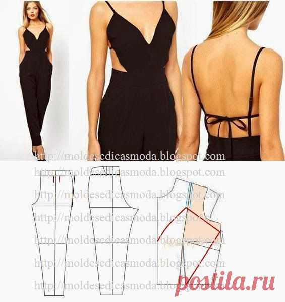 Найдено на сайте moldesedicasmoda.blogspot.com.