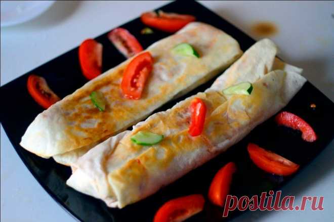 Как приготовить рецепт шаурмы с курицей - рецепт, ингредиенты и фотографии