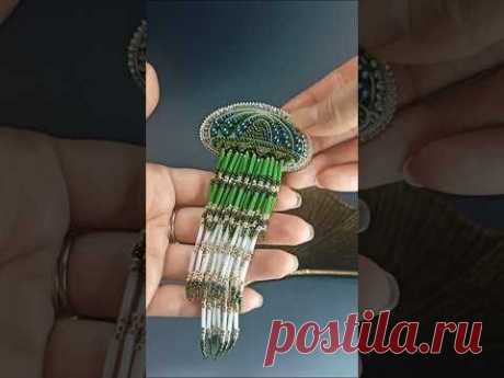 БЕЗКОШТОВНИЙ МК #beadingtutorial #beading ,#diy #бісероплетіння #beads #бісер #брошказбісеру