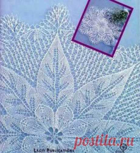 Салфетки вязаные | Креативные идеи - для дома, для сада, вязание, шитье, описание моделей