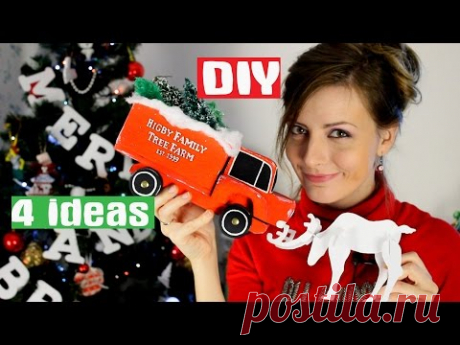 DIY НОВОГОДНИЙ ДЕКОР КОМНАТЫ Своими Руками