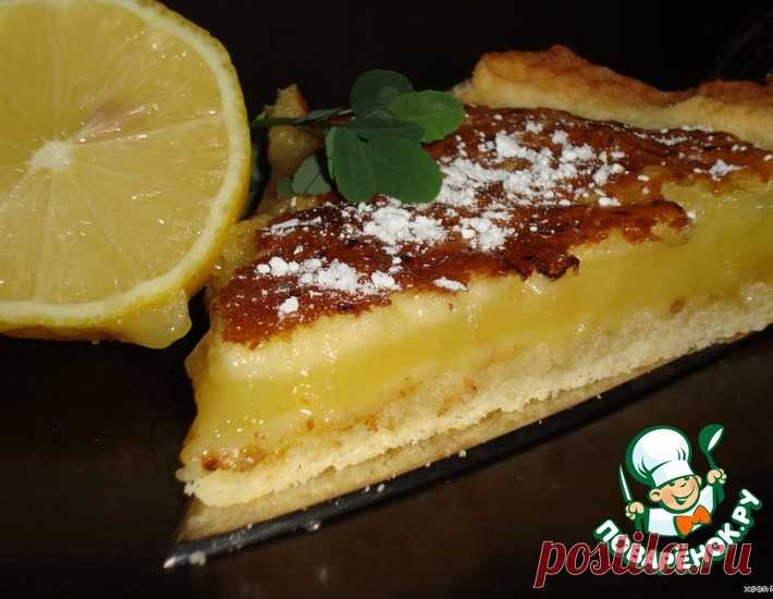 Лимонный пирог фасон 