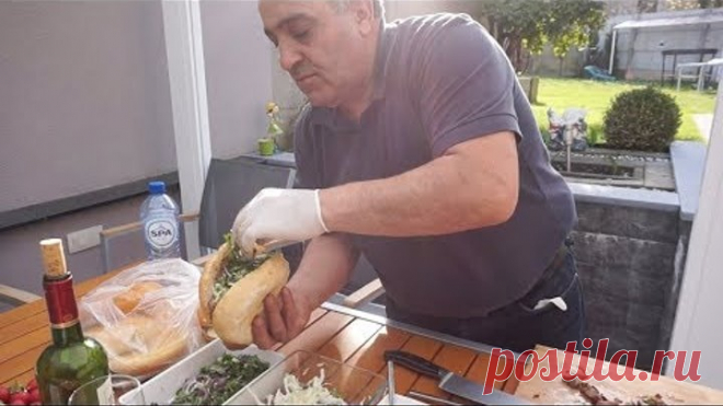 Очень сочный шашлык из свиной шейки и пита гирос