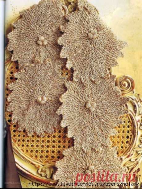 Шарф &quot;Солнце Тосканы&quot; из Vogue Knitting. Спицами. / Обсуждение на LiveInternet - Российский Сервис Онлайн-Дневников