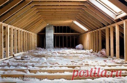 УТЕПЛЕНИЕ ЧЕРДАКА ДЛЯ СОЗДАНИЯ ДОПОЛНИТЕЛЬНОГО ПОМЕЩЕНИЯ