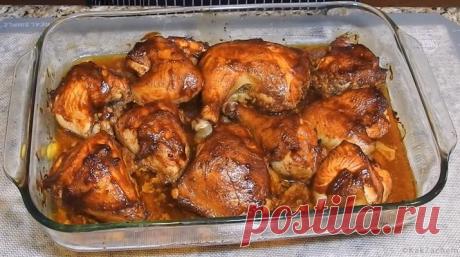 Вкусная курочка в духовке: пальчики оближешь - KakZachem.ru