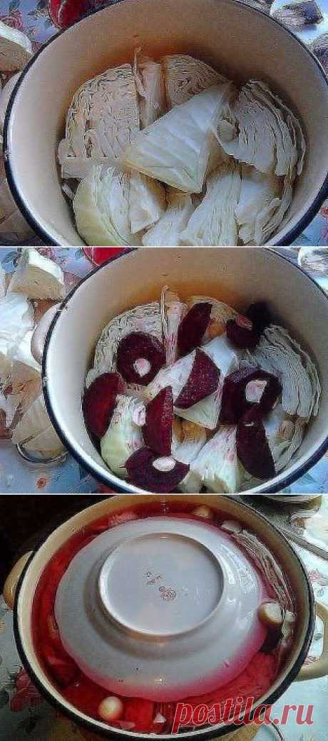 Вкуснейшая капуста в рассоле