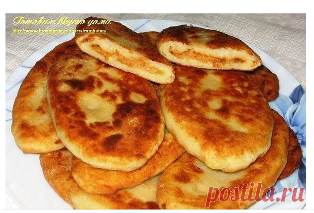 Картофельные язычки с капустой