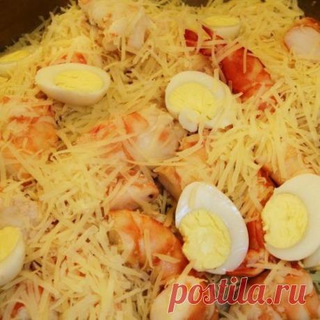 Изысканный салат &quot; Тихий Атолл&quot;