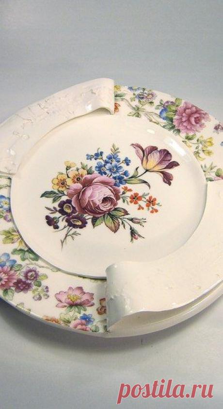 Британская художница- керамист Бекки Ридсдел (Beccy Ridsdel).