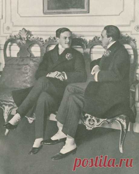 The Kings of Portugal and Spain. 1909.