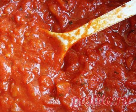 ИТАЛЬЯНСКИЙ ТОМАТНЫЙ СОУС.