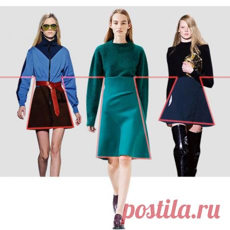 15 модных способов носить юбку-трапецию | Мода