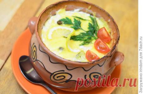 Треска по-монастырски в горшочках - пошаговый рецепт приготовления с фото