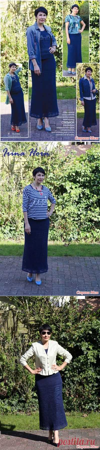 Юбка Мозаика - Вязание - Страна Мам