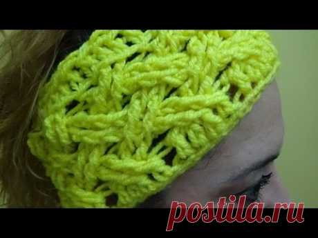 Turbante o Diadema  en Crochet