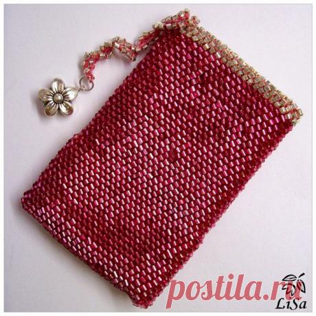 Чехол для телефона | biser.info - всё о бисере и бисерном творчестве