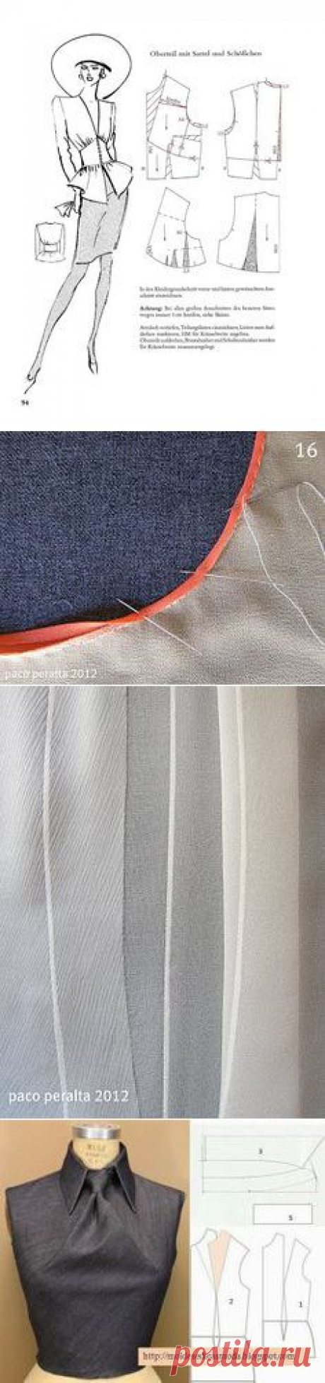шитьё и моделирование в Pinterest