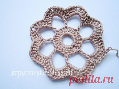 Вязание салфетки крючком со схемой и описанием | Мастер-классы по рукоделию
