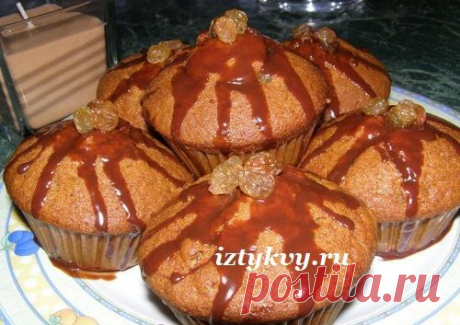 Рецепт ароматных тыквенных маффинов с корицей и изюмом