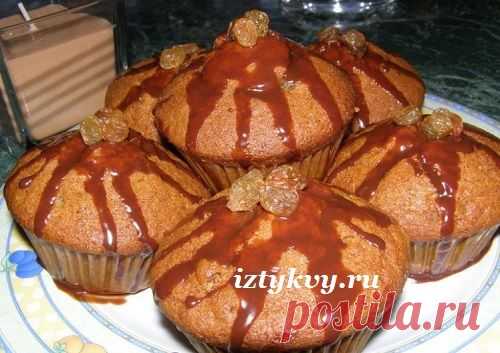 Рецепт ароматных тыквенных маффинов с корицей и изюмом