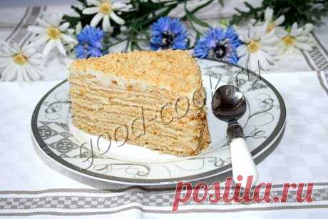 торт &quot;Молочная девочка&quot; с творожно-сметанным кремом. Рецепт приготовления