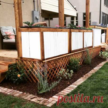 Как добавить очаровательную кирпичную границу в сад - Building Bluebird