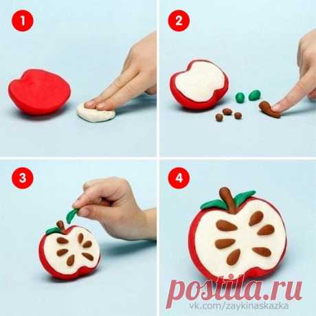 ​Лепим с детьми разные фигуры из пластилина