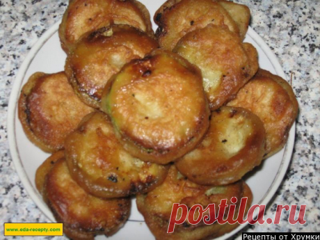 Кабачки жареные в кляре