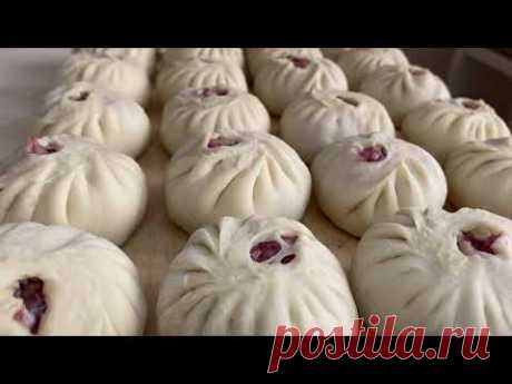 Видеорецепт "Национальная кухня. Буузы"