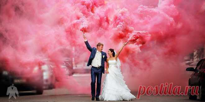 Фотодым. Цветной дым для фотосессий. Дымовые факелы всех цветов.