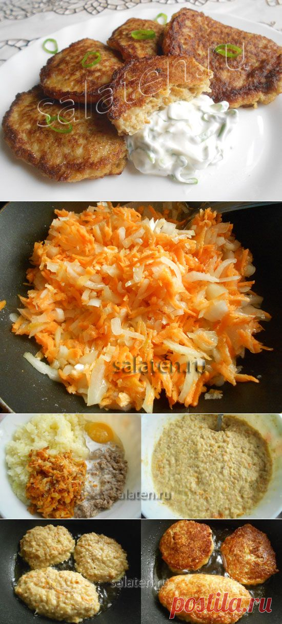 Оладьи из капусты и гречки- пошаговый рецепт с фото.  |