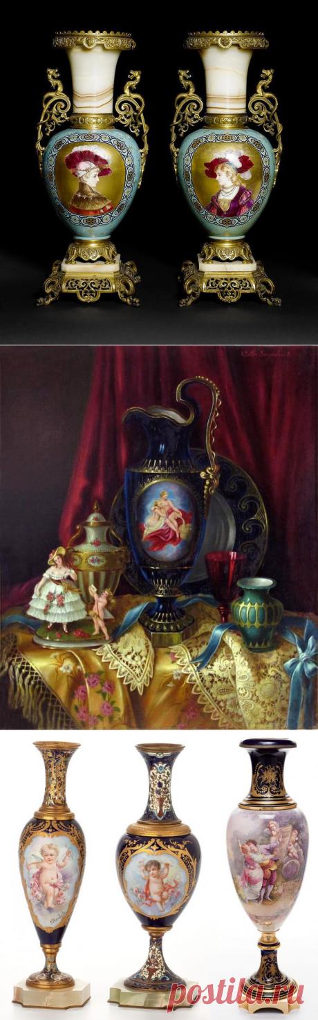 Французский фарфор и его история. Появление оригинального французского стиля..