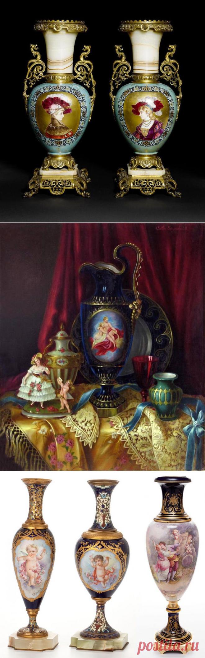 Французский фарфор и его история. Появление оригинального французского стиля..