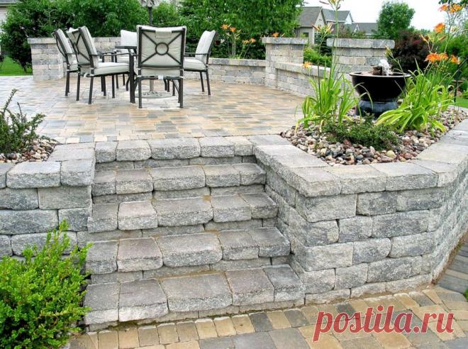 Подпорная стенка 85 фото особенностей устройства и монтажа Портал о ландшафтном дизайне - обзор лучших дизайнерских идей и секретов по уходу за садом и дачей