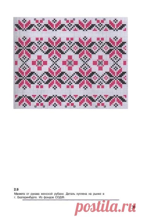 Gallery.ru / Фото #122 - Ukrainian pattern book - sandra-rose-canada | Cross Stitch Borders