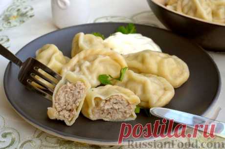Мучные колдуны со свининой и грибами